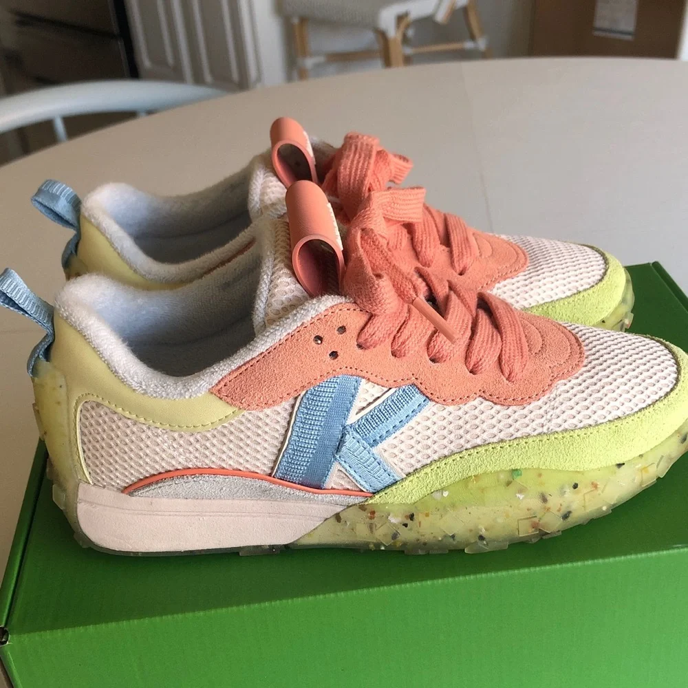 KATE SPADE K as in Kate Melonball blue Multi-Color cupcake sprinkle Sneakers